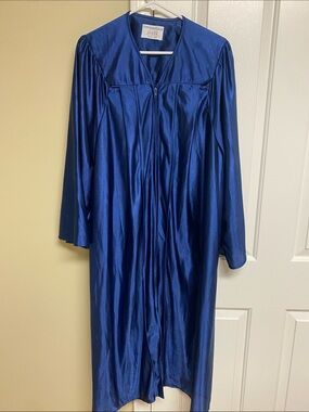 Royal Blue Graduation Gown